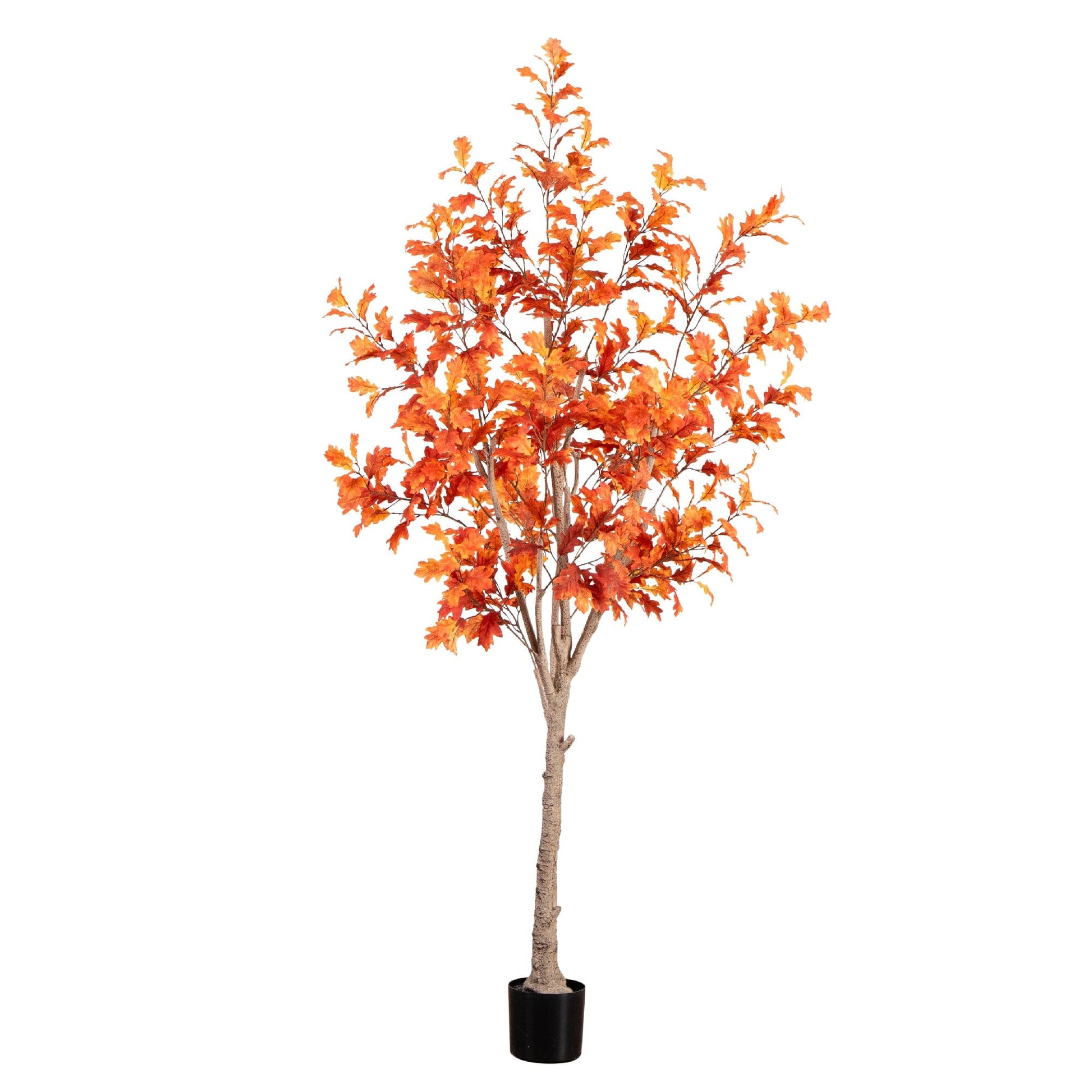 8’ Autumn Oak Artificial Fall Tree - Tampa Home & Garden Store