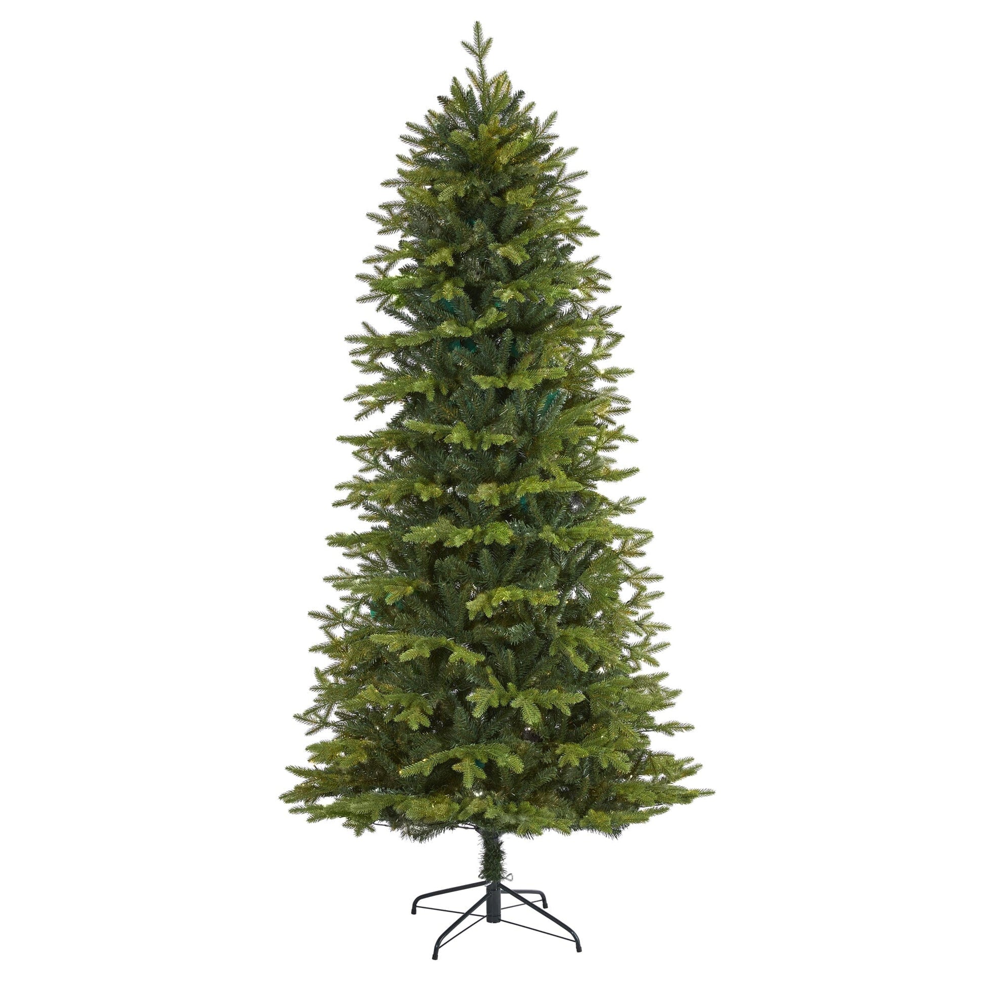 8’ Belgium Fir “Natural Look” Artificial Christmas Tree with 2358 Bendable Branches - Tampa Home & Garden Store