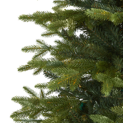 8’ Belgium Fir “Natural Look” Artificial Christmas Tree with 2358 Bendable Branches - Tampa Home & Garden Store