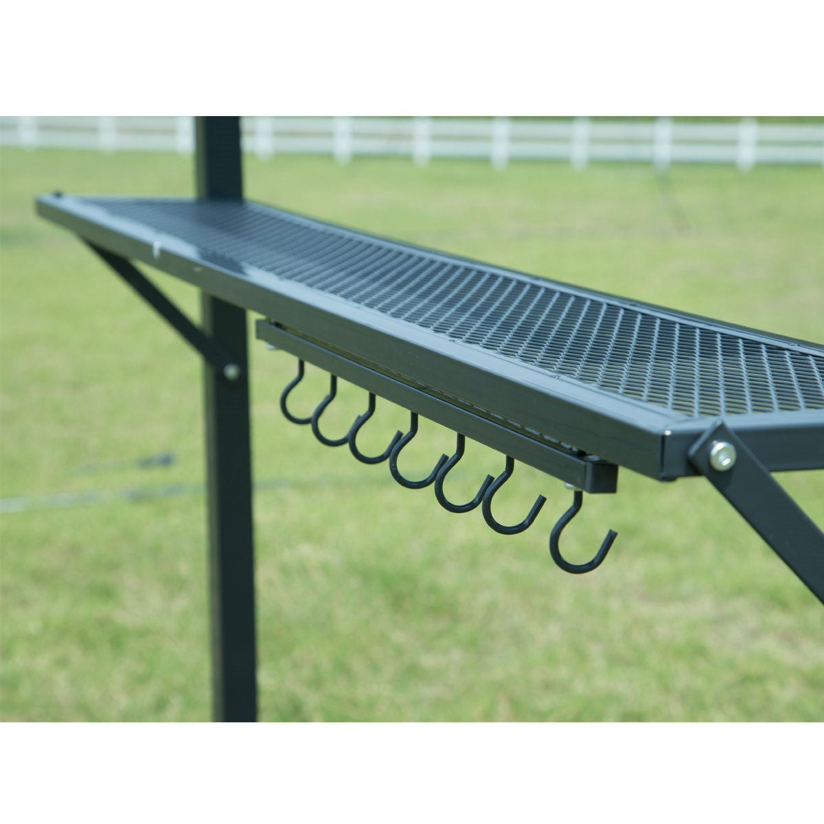 8-Ft x 5-Ft Steel Frame Outdoor Grill Gazebo with Vent Top Canopy - Tampa Home & Garden Store
