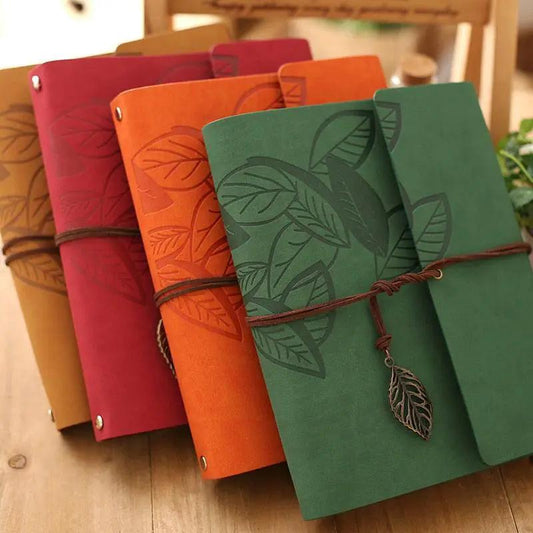 8 Inch PU Leather Photo Album Kraft Paper