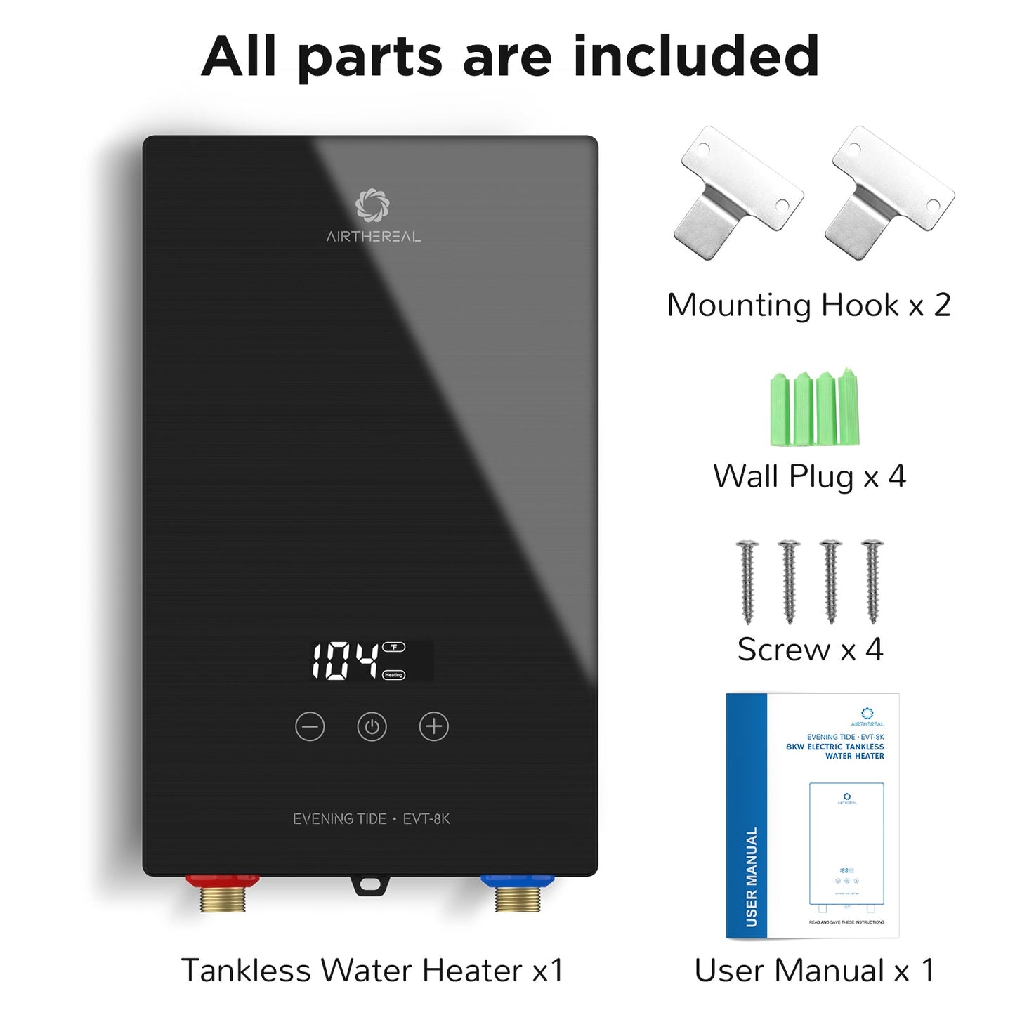 8 kW Electric Tankless Water Heater - Tampa Home & Garden Store