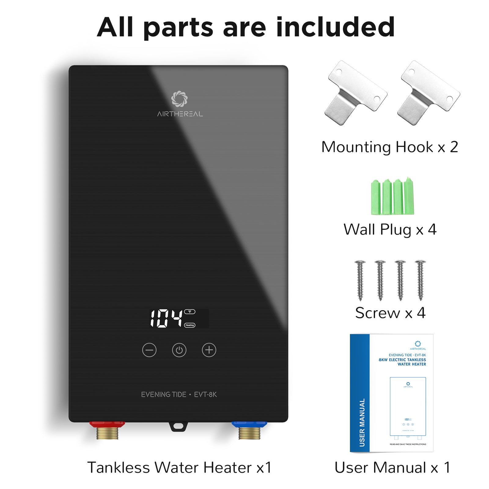 8 kW Electric Tankless Water Heater - Tampa Home & Garden Store