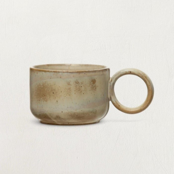8 oz. Stoneware Mug with Reactive Glaze - Tampa Home & Garden Store