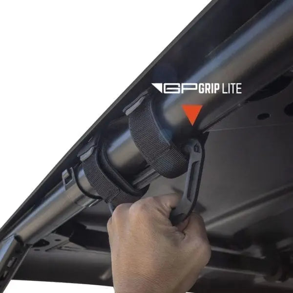 GP-Grip Universal car gear strap around a black roll bar; fits 0.75–5.5 in tubes GPCA on Tampa Home & Garden Store