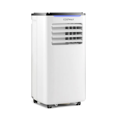 Aire acondicionado portátil 3 en 1 de 8000 BTU con modo ventilador y deshumidificador