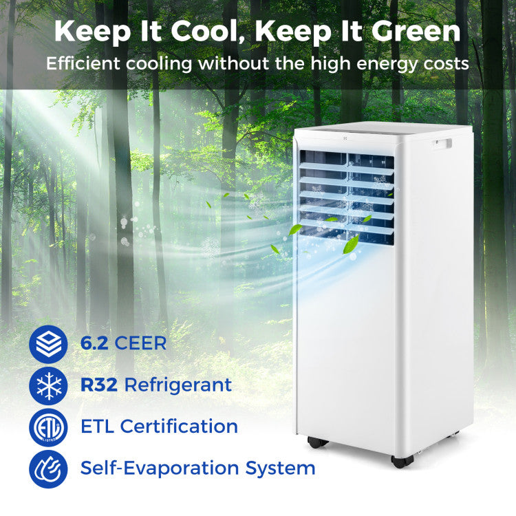 Aire Acondicionado Portátil de 8000 BTU