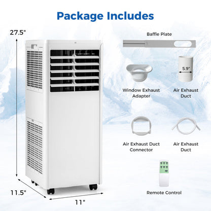 Aire Acondicionado Portátil de 8000 BTU