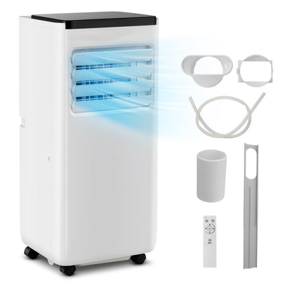 Aire Acondicionado Portátil de 8000 BTU con Control Remoto, Enfría hasta 23.2 m²