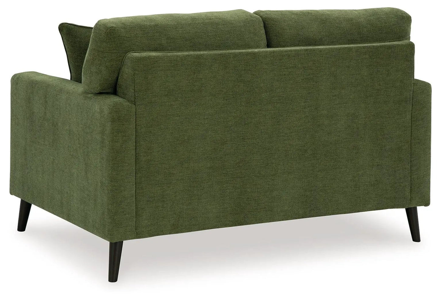 Bixler Loveseat Navy Modern Profile Design