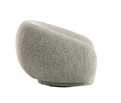 Isabel Chair Bouclé Upholstery with Swivel Base