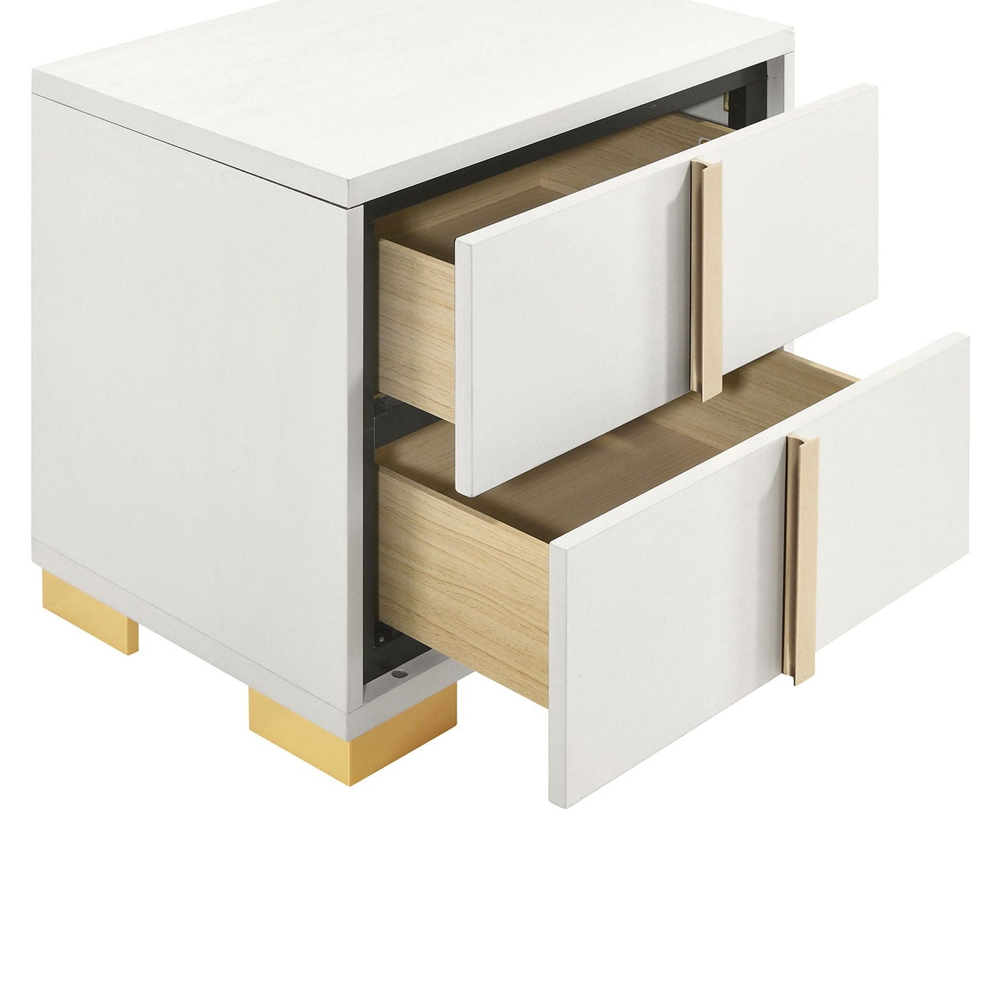 Jeremiah Modern Bedroom Set and Led Headboard