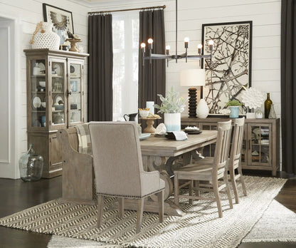 Tinley Park Side Dining Chair Set of 2 Dove Gray