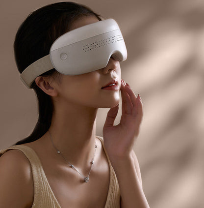 Warm Smart Visible Eye Massager Dropship 3d Vibration Relieve Eye Pain Eye Massager Visual Window Bluetooth - Tampa Home & Garden Store