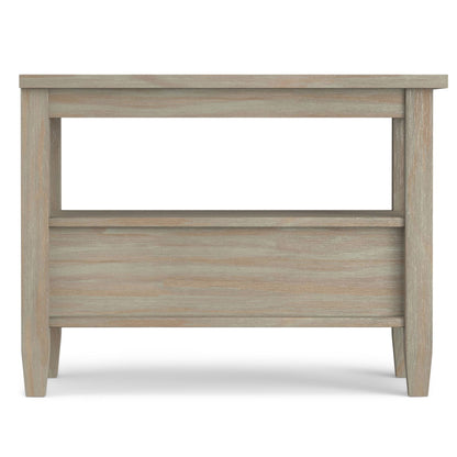 Warm Shaker coffee table with drawer and shelf in weathered wood, HouseOfZazla on Tampa Home & Garden Store