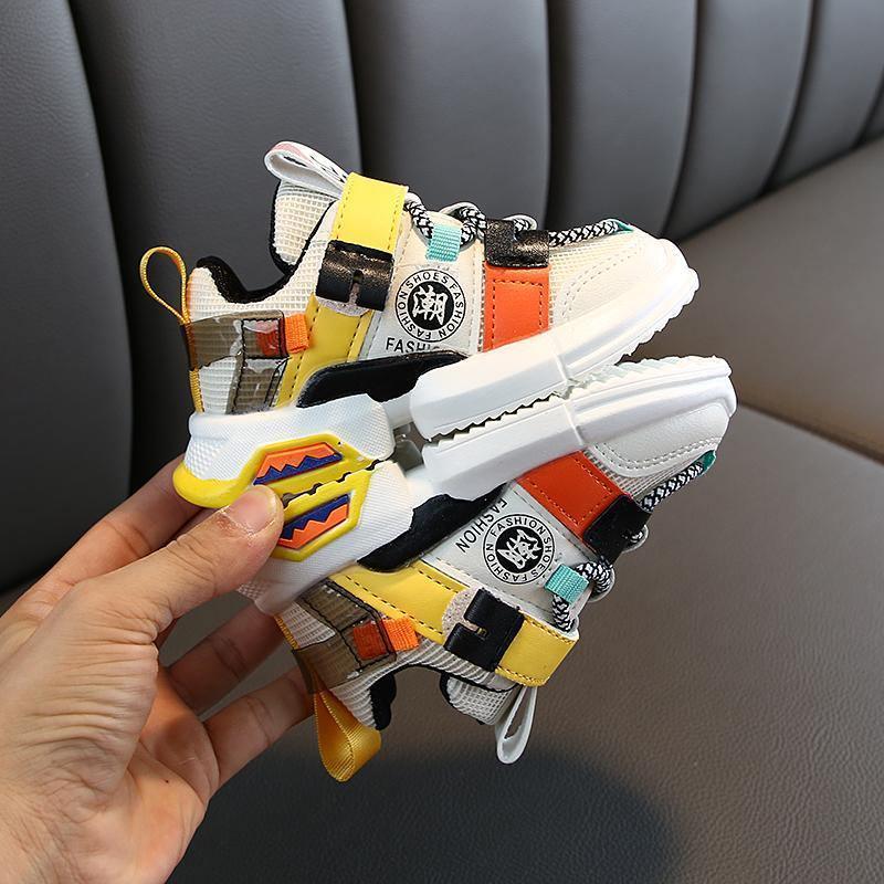 Stevvex baby toddler walking sneakers multicolor straps breathable non-slip infant shoes on Tampa Home & Garden Store