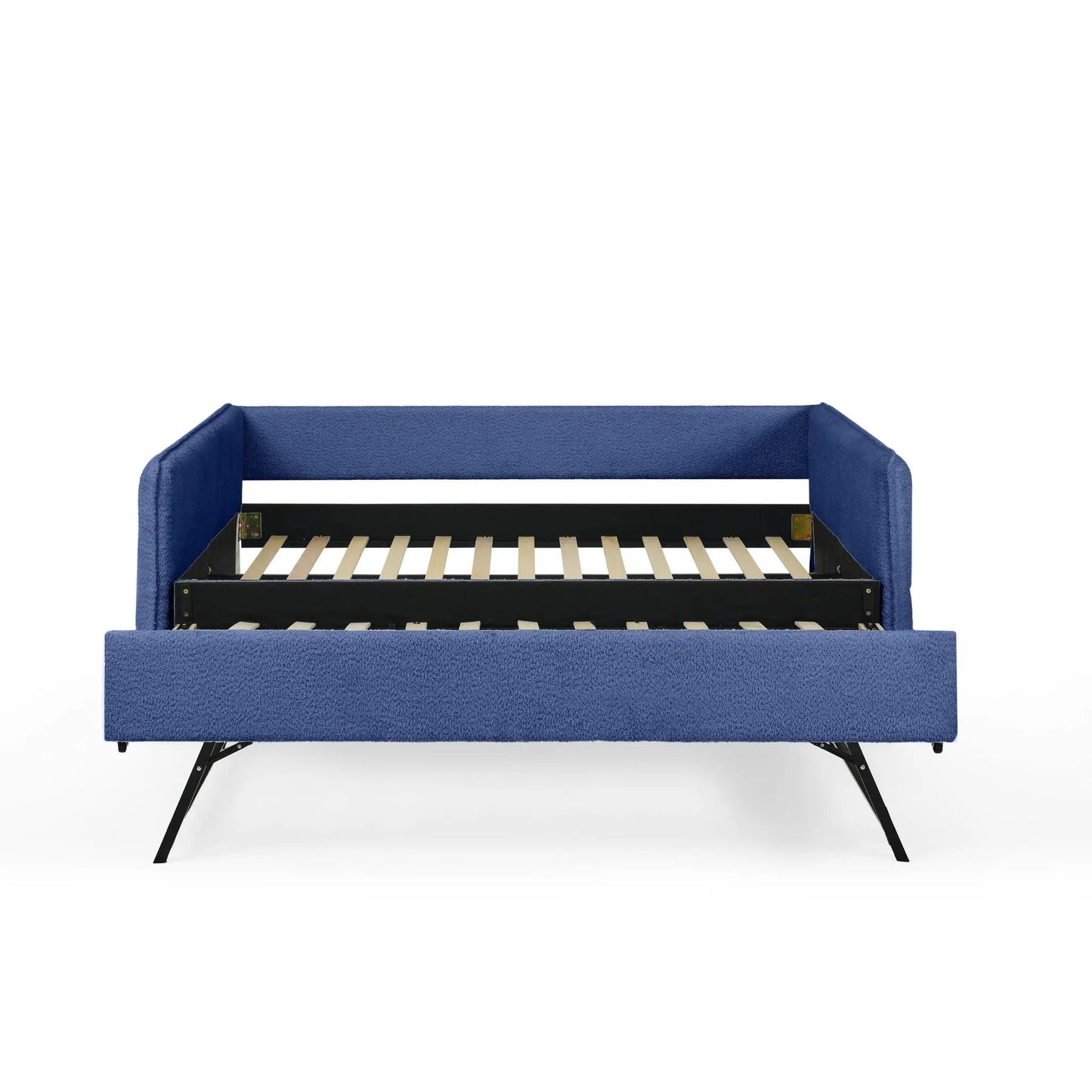 Upholstered Daybed With Pop Up Trundle For Guests