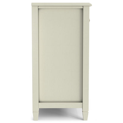 Connaught Sideboard Buffet by HouseOfZazla in light cream with doors and tapered legs on Tampa Home & Garden Store
