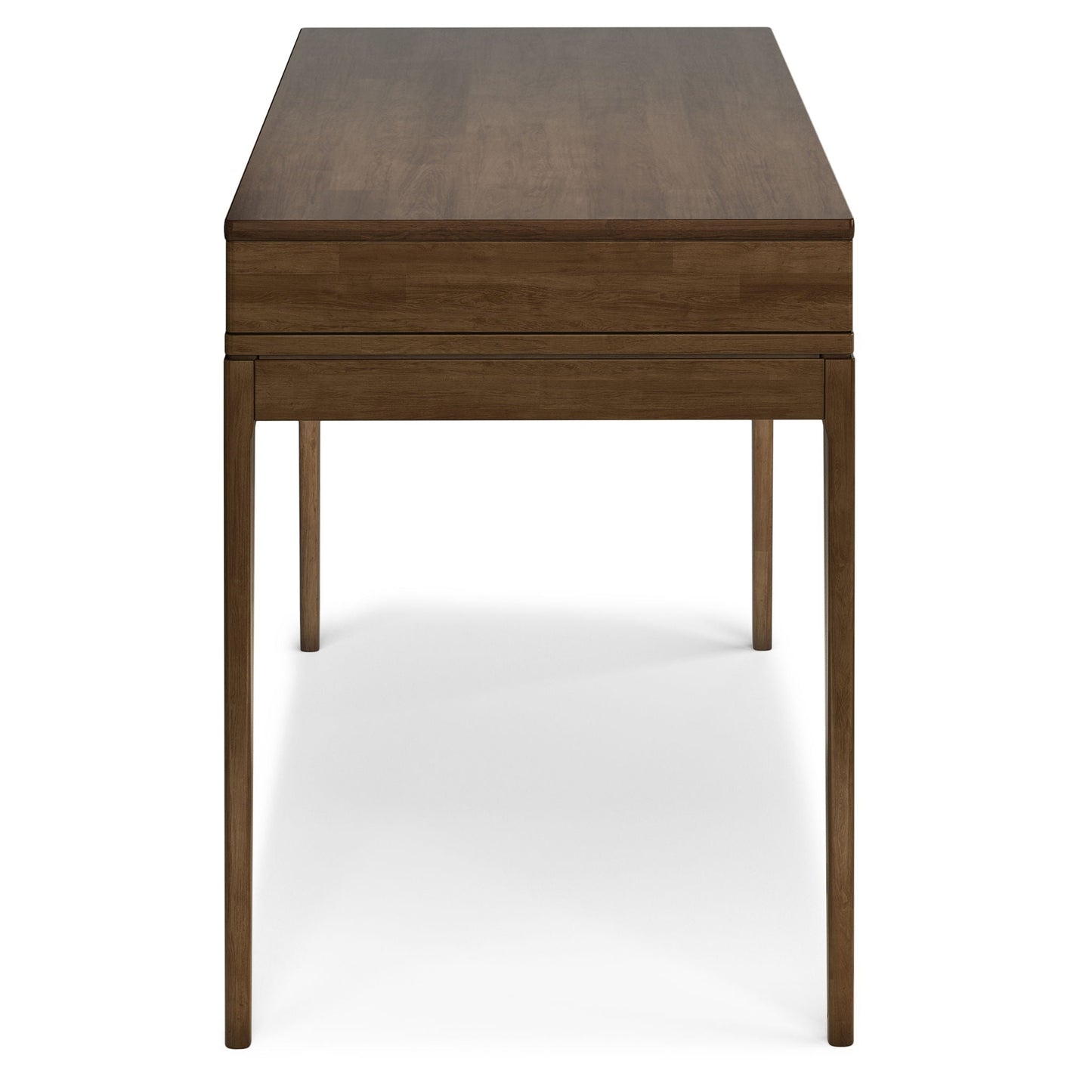 Harper - Handcrafted Desk by Unique Piece Furniture in warm brown wood finish on Tampa Home & Garden Store