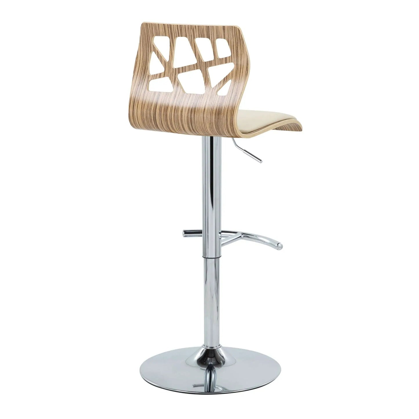 Folia Adjustable Barstool With Swivel Footrest