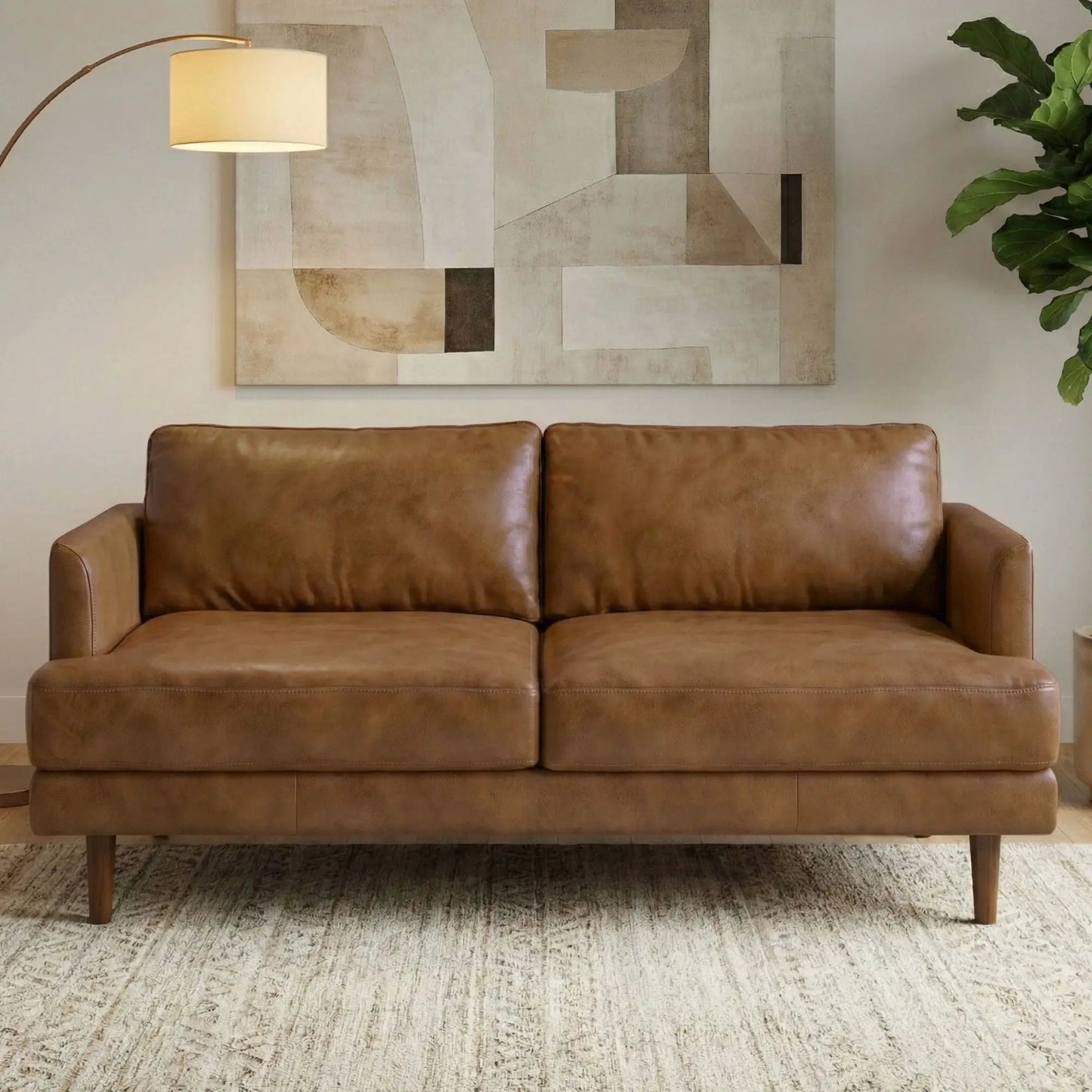 Livingston Upholstered Sofa with Premium Comfort