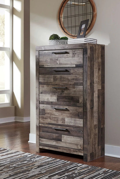 Derekson Panel Bedroom Set with Butcher Block