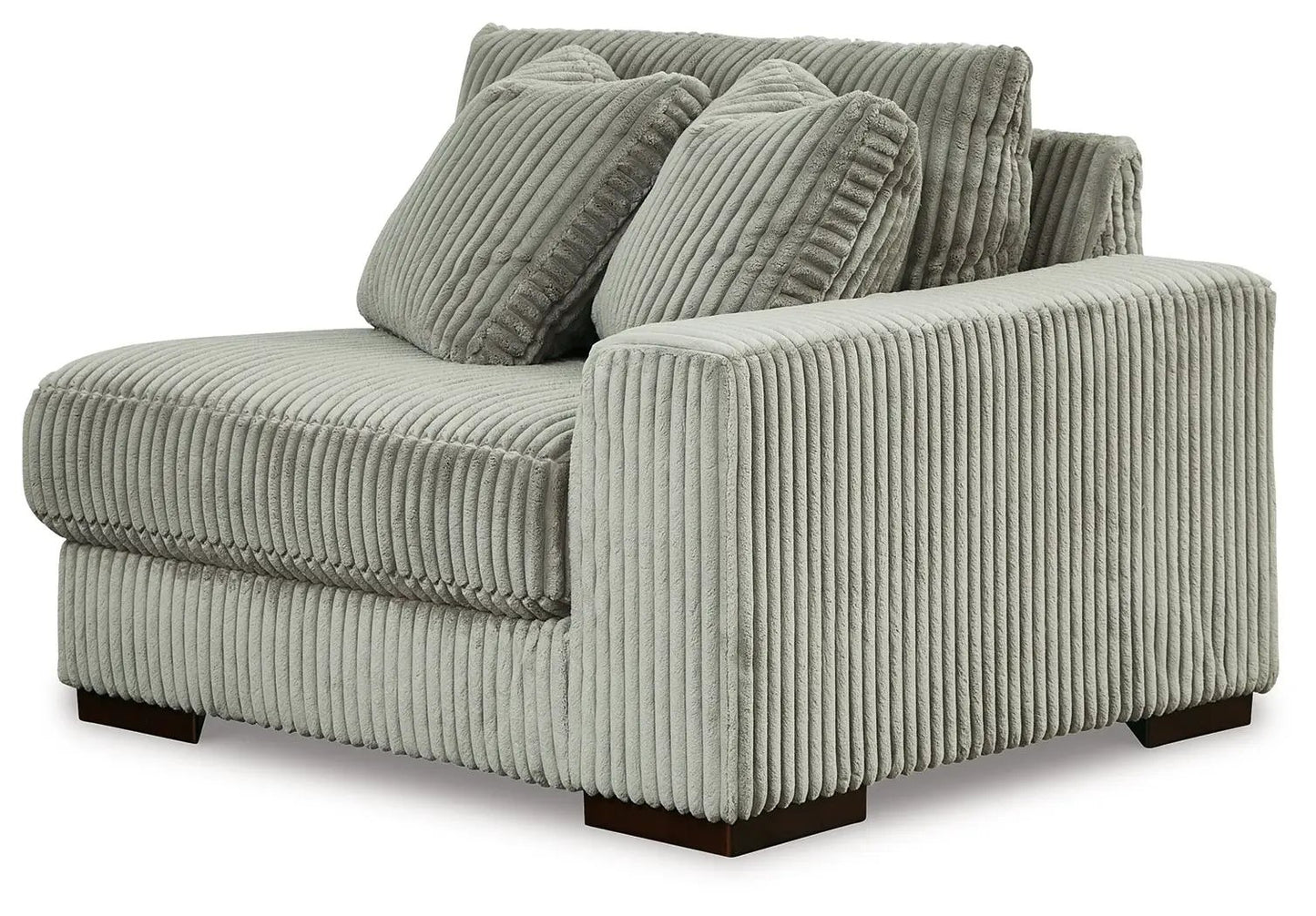 Lindyn Sectional Sofa with Cord Upholstery