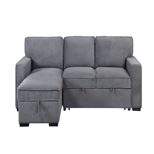 Territory Modern Pull Out Sofa Bed and Gray