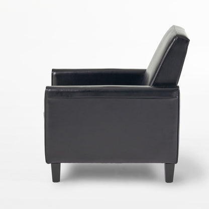 Upholstered Push Back Recliner Chair and Lounge