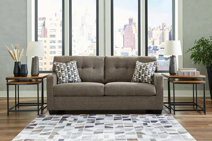 Mahoney Sofa Loveseat With Tufted Back Upholstery