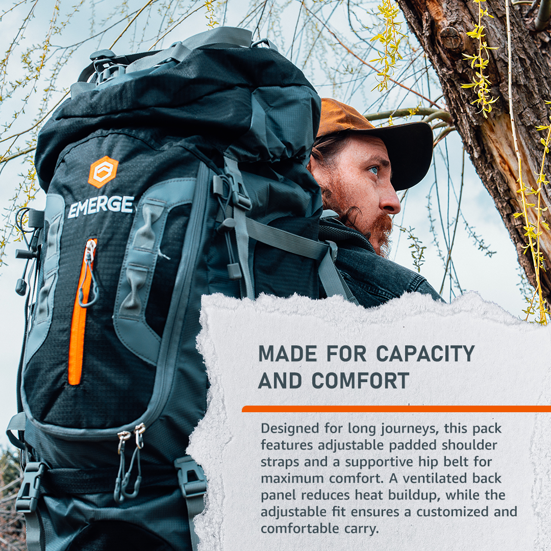 80L Survival Backpack - The Ranger - Tampa Home & Garden Store