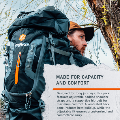 80L Survival Backpack - The Ranger - Tampa Home & Garden Store