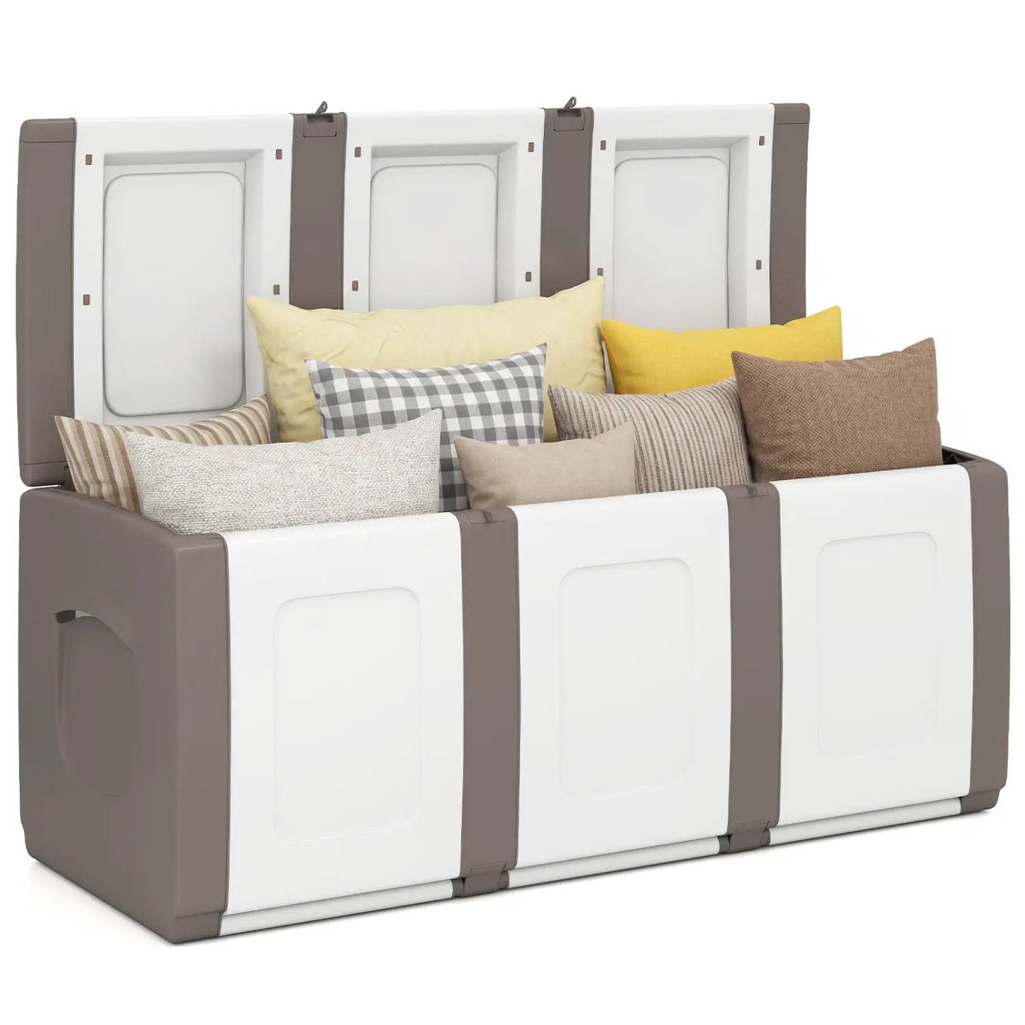 Patio Storage Container with Lockable Lid