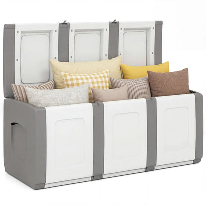 Patio Storage Container with Lockable Lid