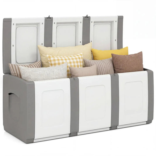 Patio Storage Container with Lockable Lid