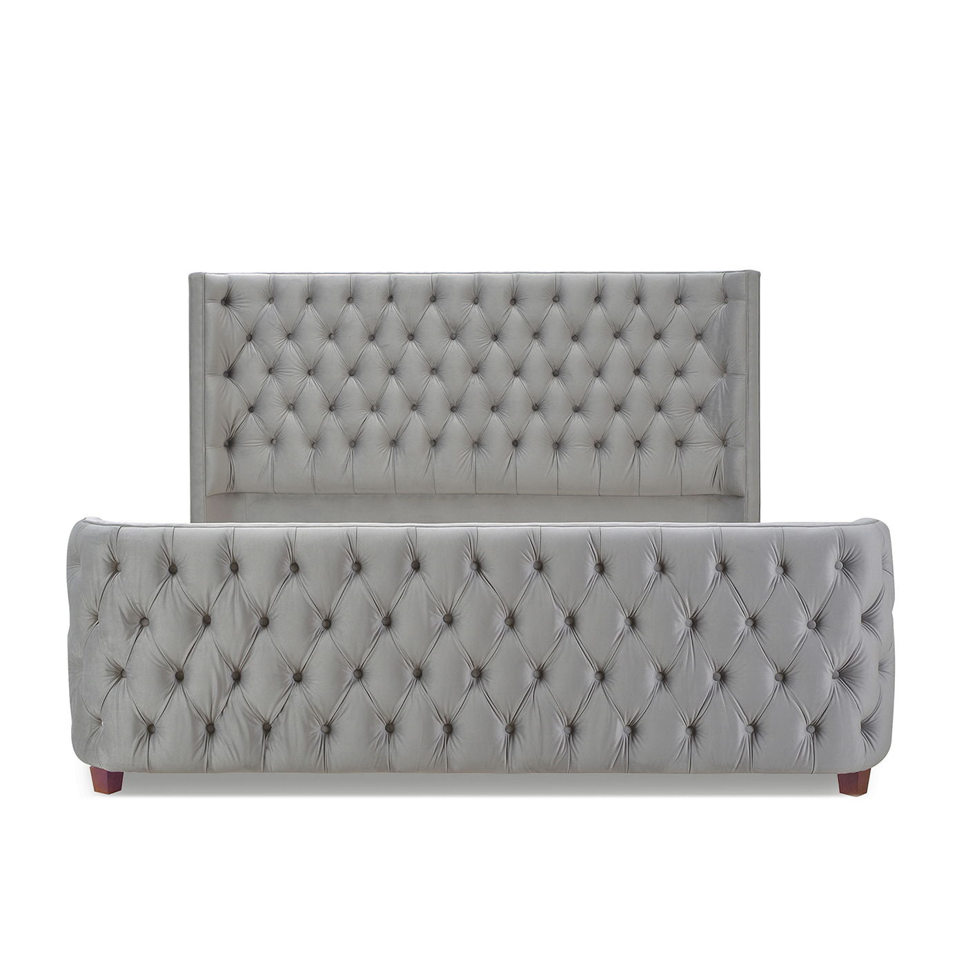 Brooklyn Tufted Panel Headboard and Footboard Set