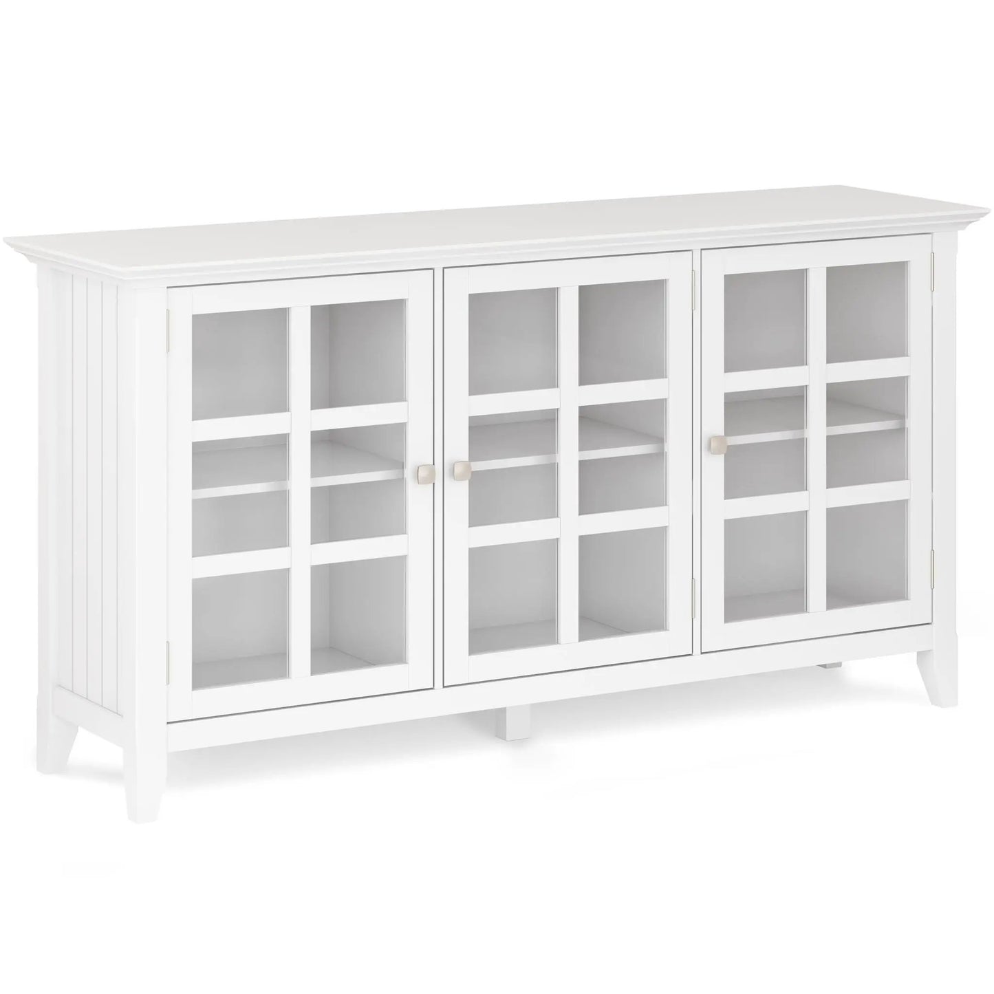Acadian Wide Storage Cabinet Handcrafted