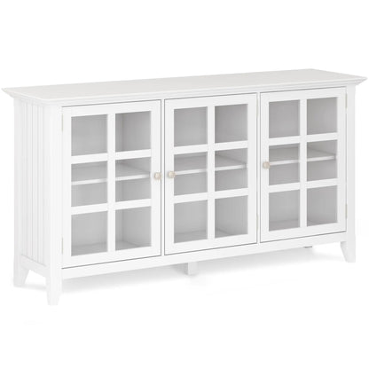 Acadian Wide Storage Cabinet Handcrafted