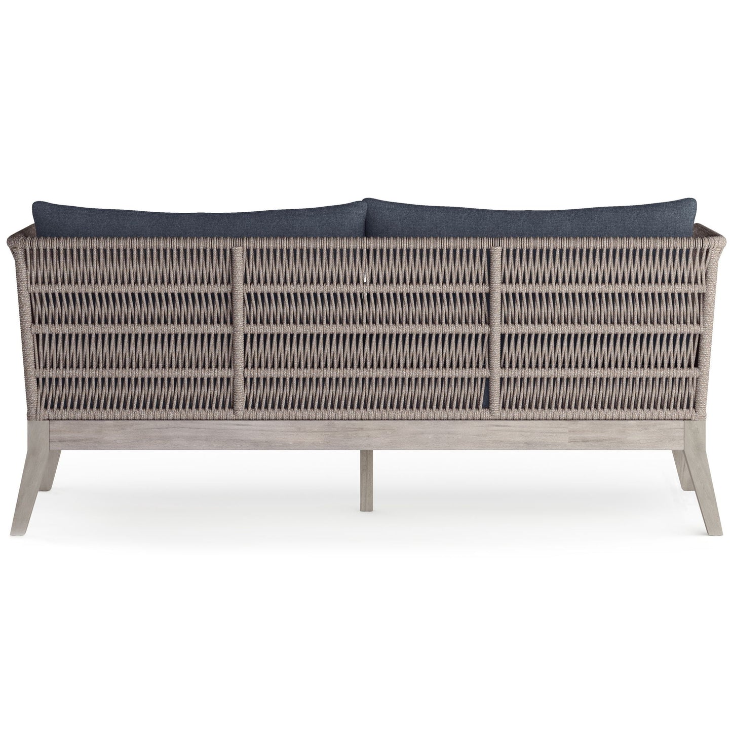 Santiago Outdoor Sofa and Slate Gray Cushion