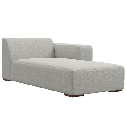 Rex Modern Asymmetrical Chaise Sofa Module