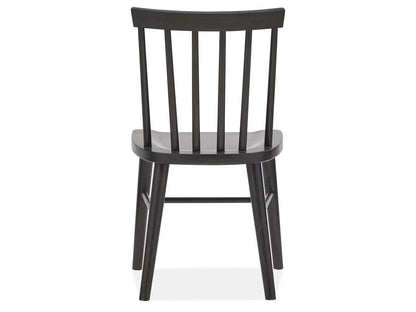 Lindon Dark Dining Side Chair Set of 2 Dark Brown