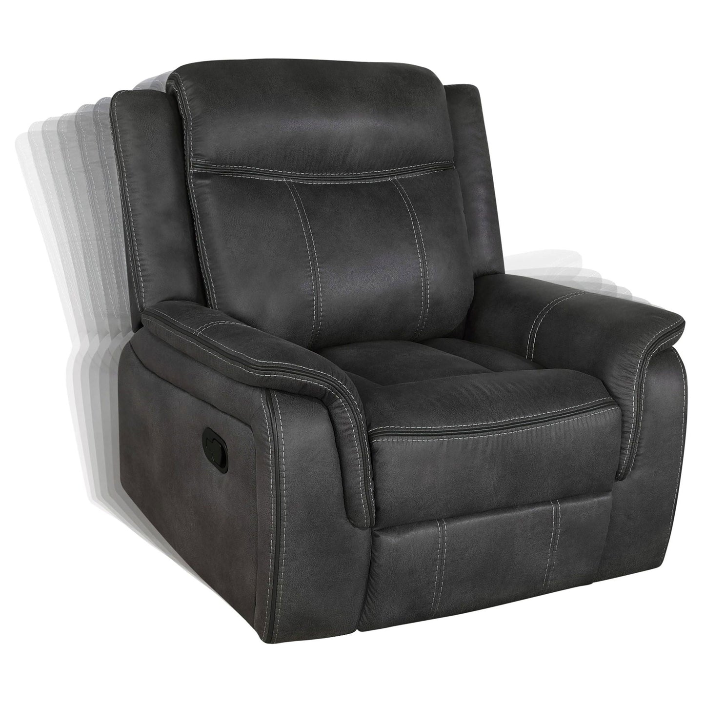 Franklin Manual Reclining Loveseat and Console