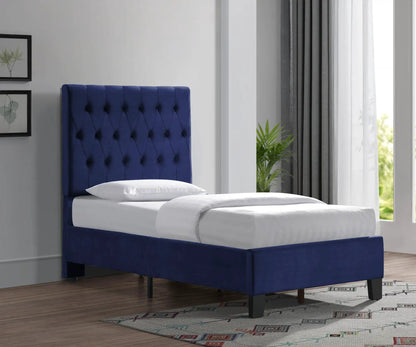 Luma Upholstered Bed with Easy Assembly Process