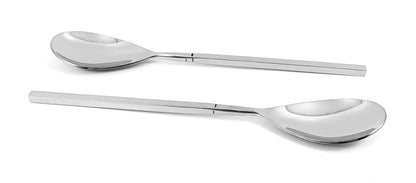 Vibhsa stainless steel dinner spoons, two pieces, polished finish on Tampa Home & Garden Store