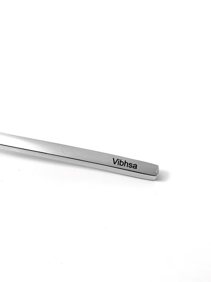 Vibhsa stainless steel dinner spoon, silver finish on Tampa Home & Garden Store