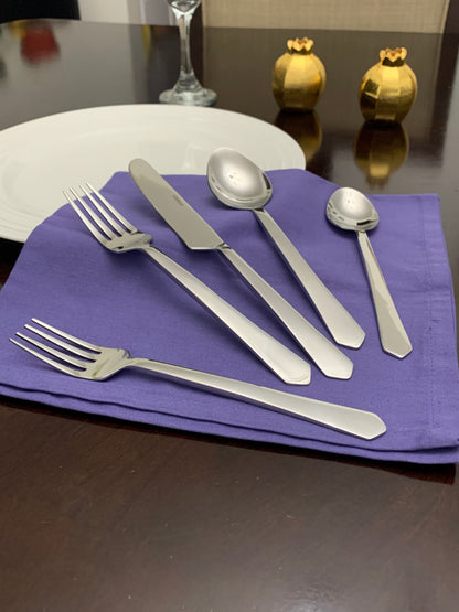 Vibhsa flatware set 20pc silver stainless steel on Tampa Home & Garden Store