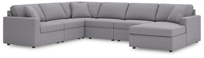 Modmax Sectional in Granite Performance Fabric