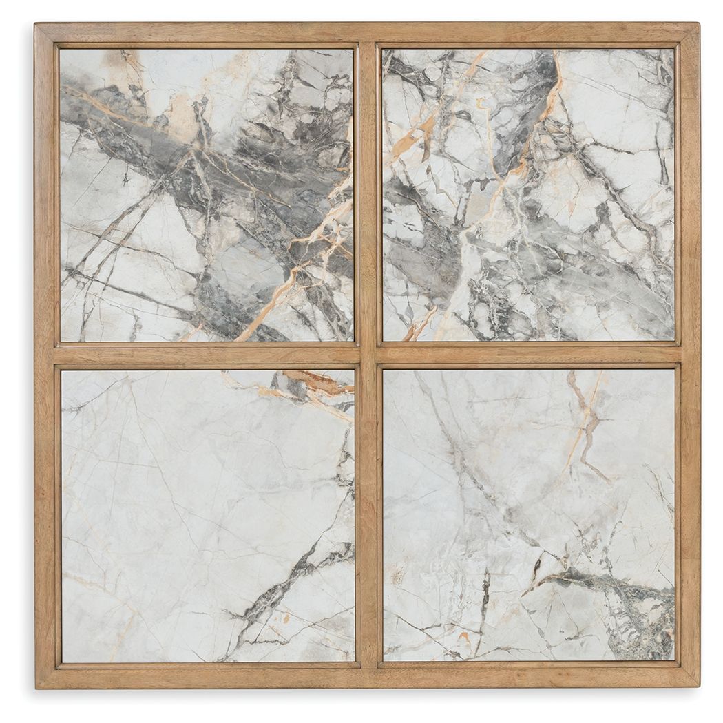 Montia Square Cocktail Table with Sintered Stone
