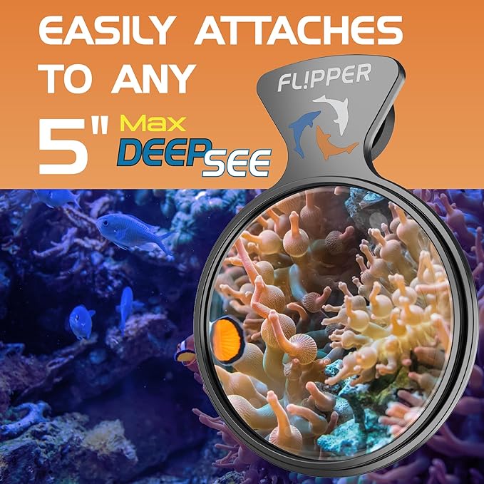 DeepSee Viewer Black Max 5 Inch Orange Filter