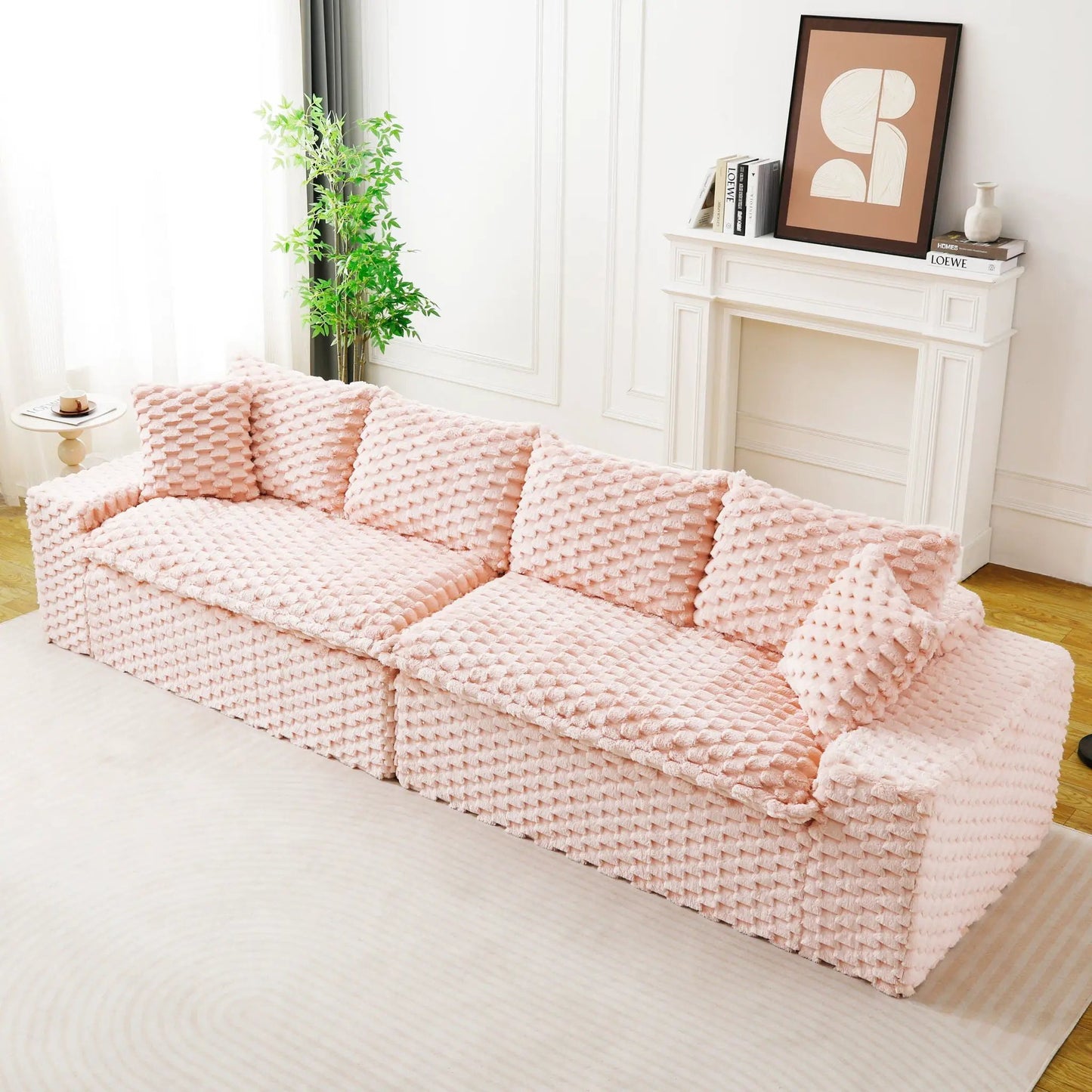 Multifunctional Sofa Side by Side or Facing